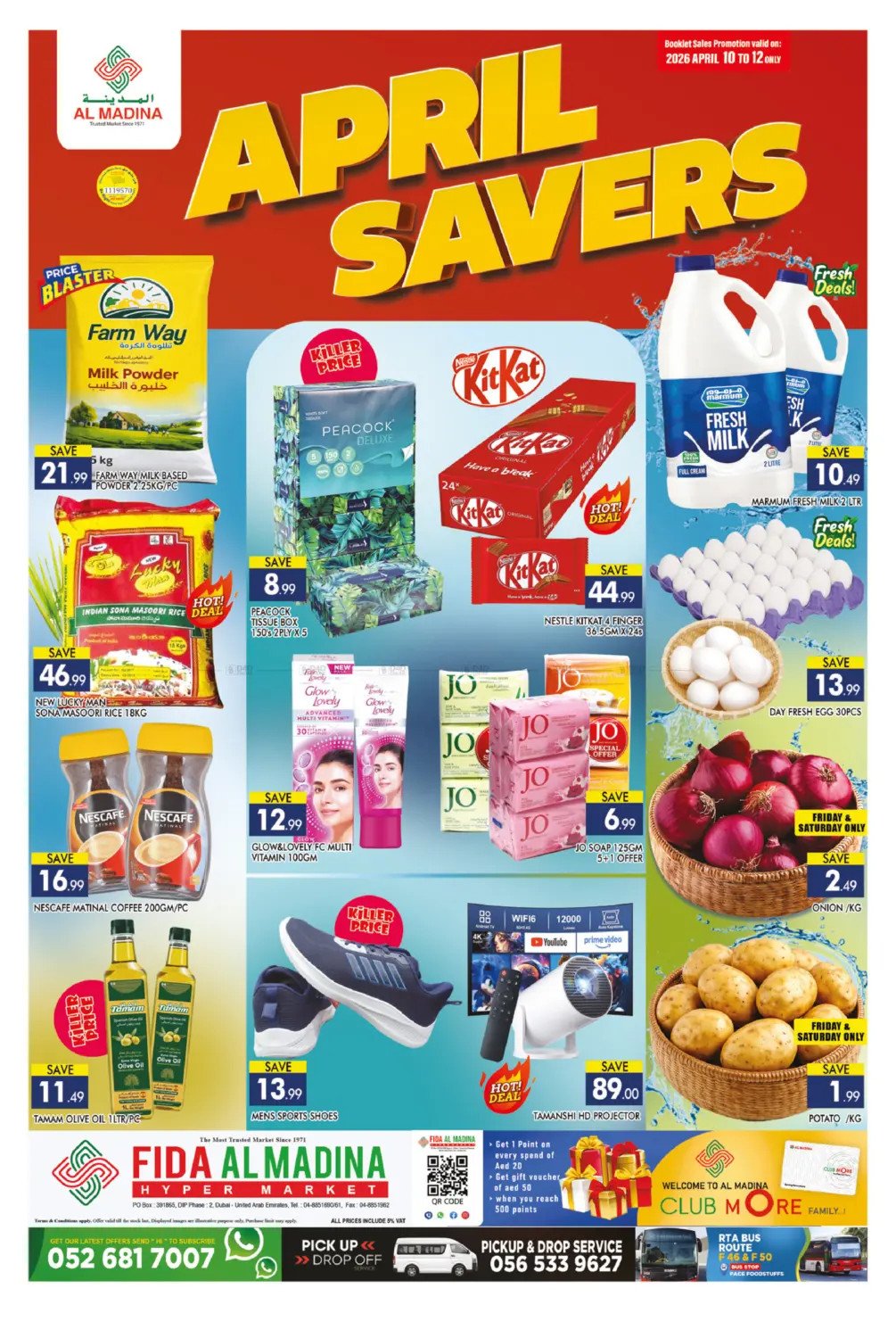 April Savers - Fida Al Madina, Dubai