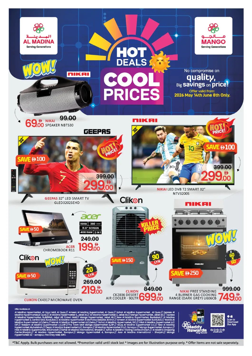Hot Deals & Cool Prices