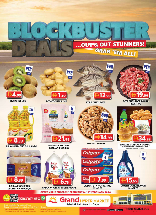 Midweek Deals - Grand Hypermarket Jebel Ali