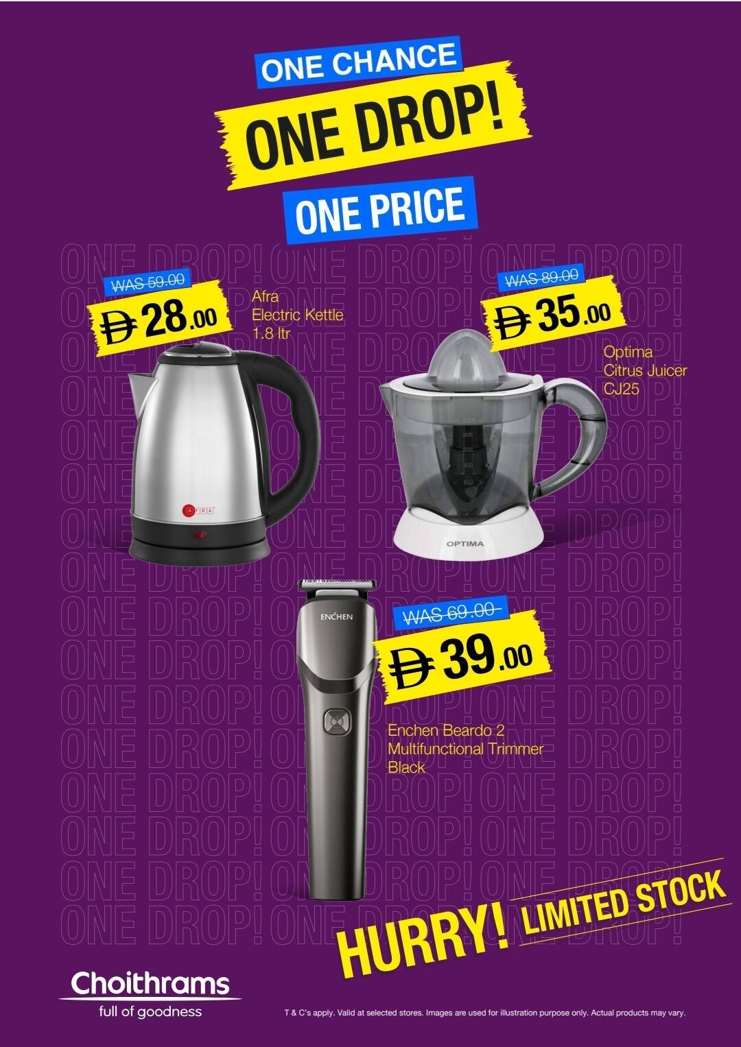 One Chance & One Drop