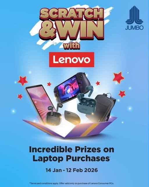 Scratch & Win With Lenovo