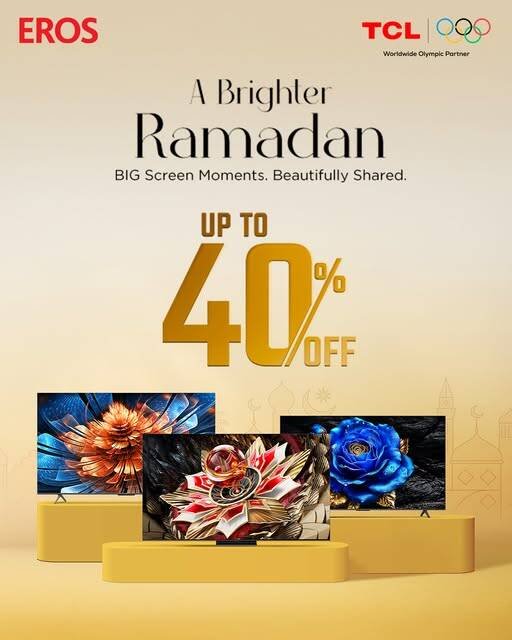 Up To 40% Off On TCL TVs